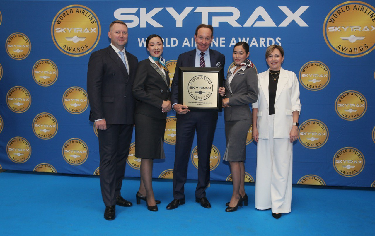 阿斯塔纳航空荣获Skytrax区域性奖项