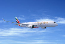 阿联酋航空即将在50架新A350飞机上安装高速空中宽带网络